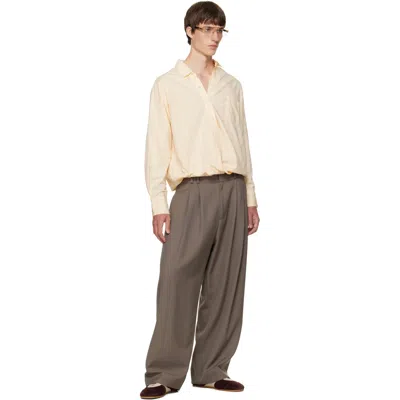 Sanderlak ベージュ ツイスト シャツ In Neutral