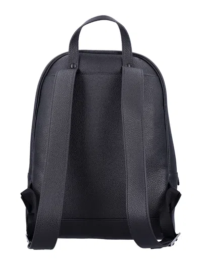 Prada Leather Backpack In Black