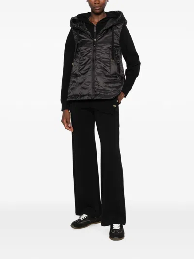 Max Mara The Cube Black Polyester Jacket In Black