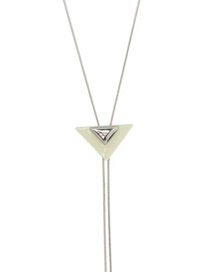 Toga Triangle Loop Tie In Metallic