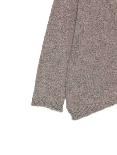 Vanisé Roll-neck Cashmere Sweater In Gray