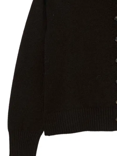Vanisé High Neck Pullover In Black