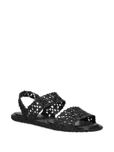 Melissa Crochet-effect Slingback Sandals In Multi