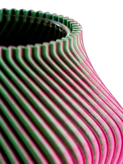 Sheyn Vases Red Uni In Black