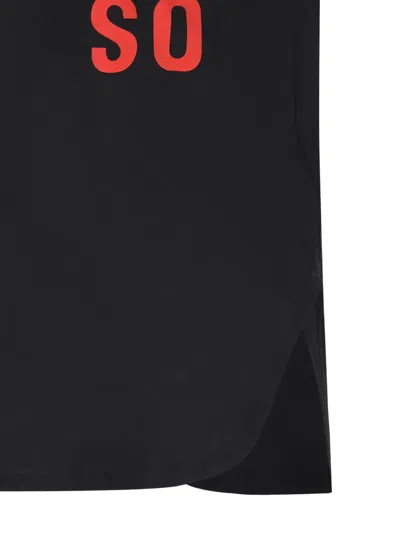 Fendi X Mirella Bentivoglio Archive Favoloso Slogan-print T-shirt In Black