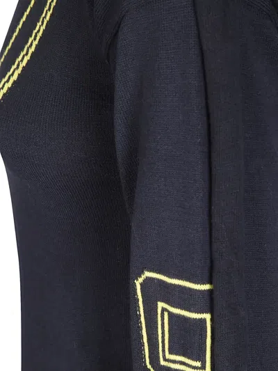 Ottolinger Jacquard Long-sleeve T-shirt In Multi