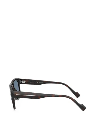 Vogue Eyewear Rectangular-frame Sunglasses In Brown