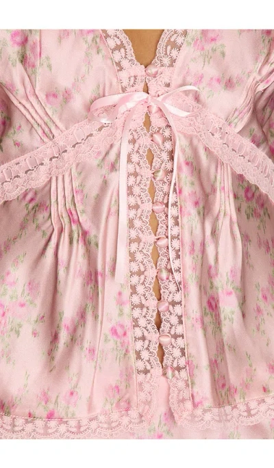 Loveshackfancy Amara  탑 In Pink
