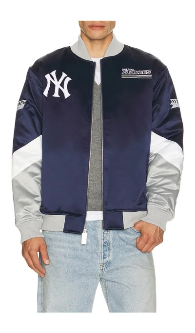 Mitchell & Ness Mlb 자켓 In 네이비