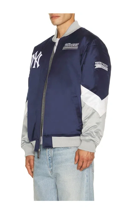 Mitchell & Ness Mlb 자켓 In 네이비