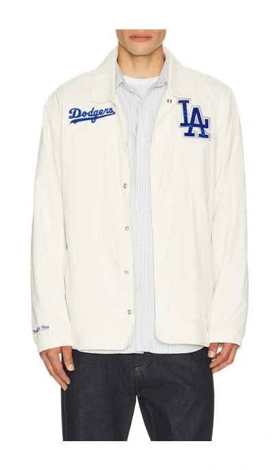 Mitchell & Ness Mlb 자켓 In 크림