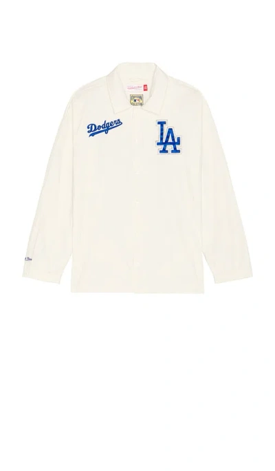 Mitchell & Ness Mlb 자켓 In 크림