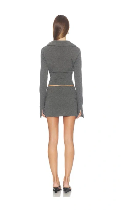 Superdown Franklin 스커트 세트 In Gray