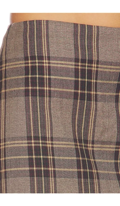 Superdown Mariam  스커트 In Plaid Multi