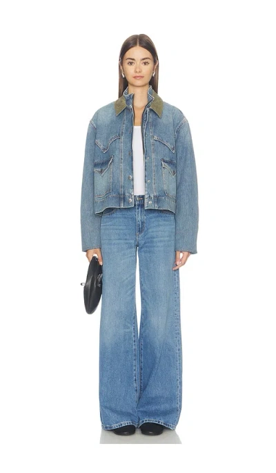 Rolla's Frankie 와이드 레그 In Blue
