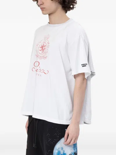 Protocol Index Four Hands Layered-design T-shirt In White