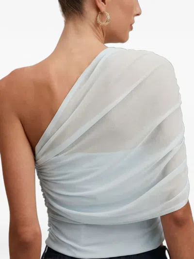 Ever New Samara Draped Mesh Top In Multi