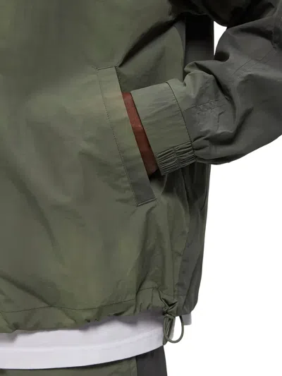 Arte Antwerp Gradient-effect Panelled Jacket In Red