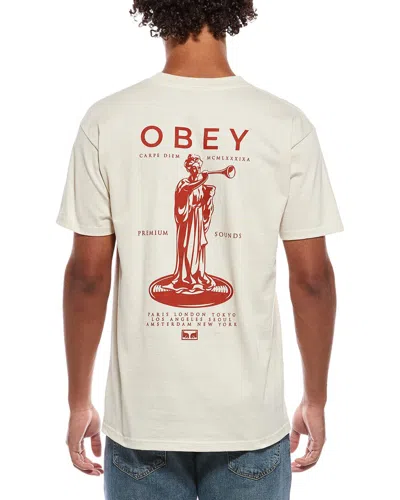 Obey T-shirt In White