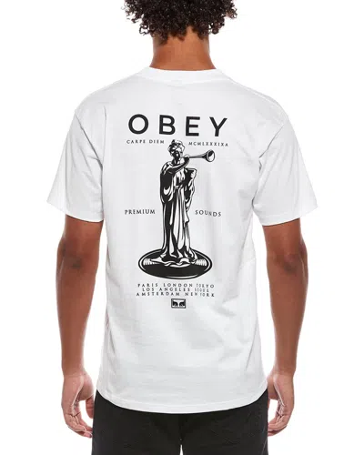 Obey T-shirt In White