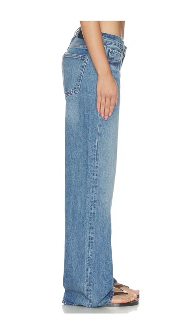 Frame The Petite Pixie Gray In Blue