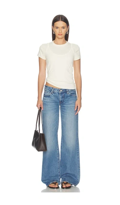 Frame The Petite Pixie Gray In Blue