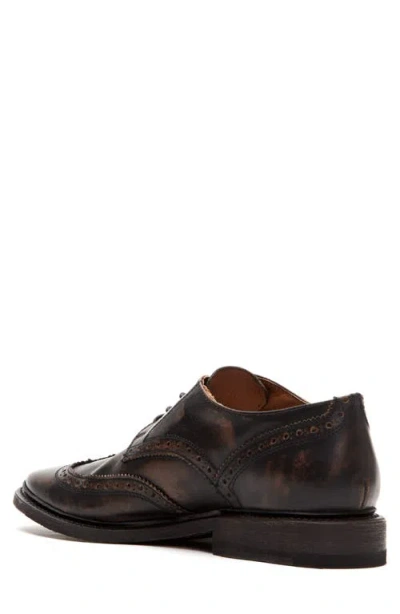 Frye Paul Wingtip Derby In Brown