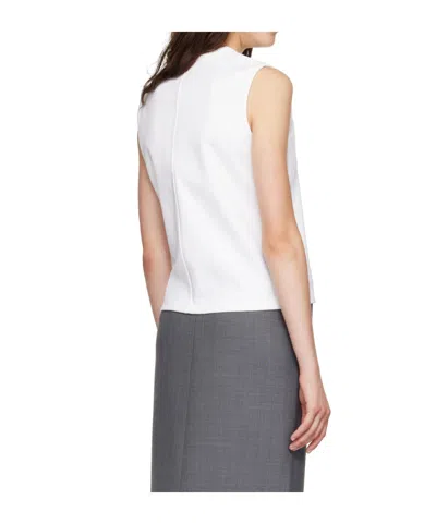 Flore Flore Sleeveless Open-front Vest In Multi