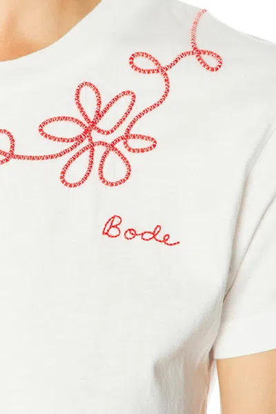 Bode Lasso Tee In Cream