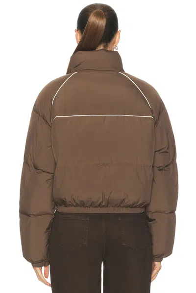 Éterne Down Puffer Technical Ponge Jacket In Blue