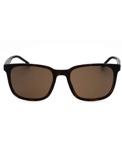 Carrera Rectangle-frame Sunglasses In Brown