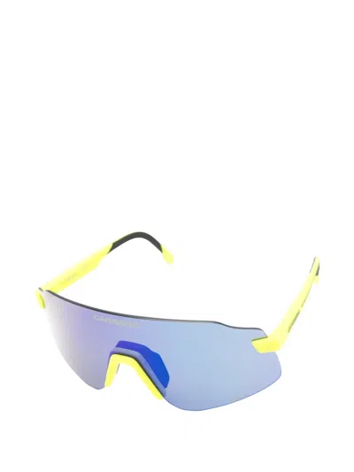 Carrera Shield-frame Sunglasses In Blue