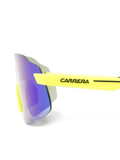 Carrera Shield-frame Sunglasses In Blue