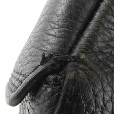 Pre-owned Loewe Black Leather Backpack ()
