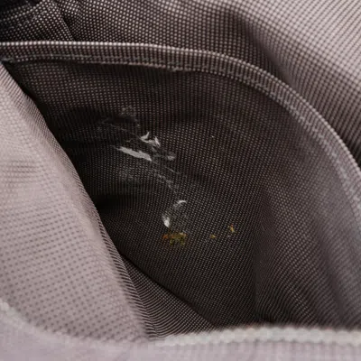 Pre-owned Hermes Gray Nylon Canvas Backpack ()