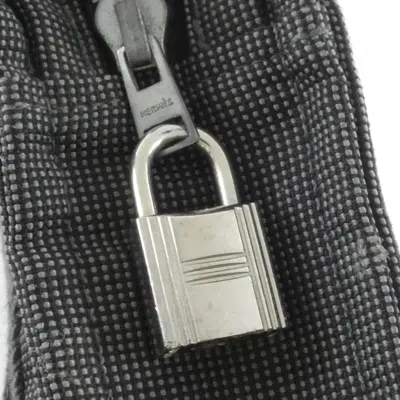 Pre-owned Hermes Black Canvas Backpack ()
