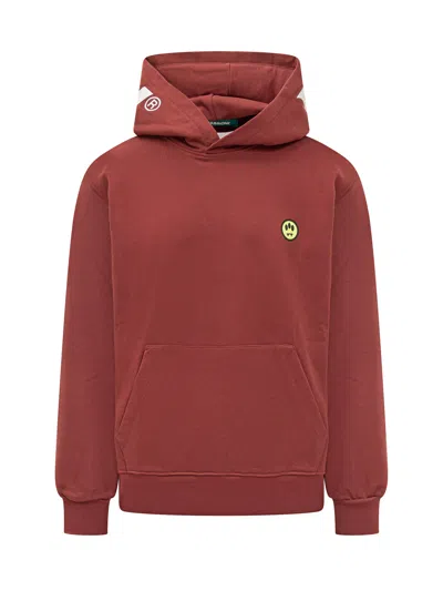 Barrow Cozy Logo Pullover Sweatshirt In Neutral