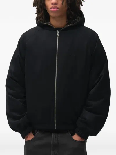 Arte Antwerp Check-pattern Reversible Jacket In Brown