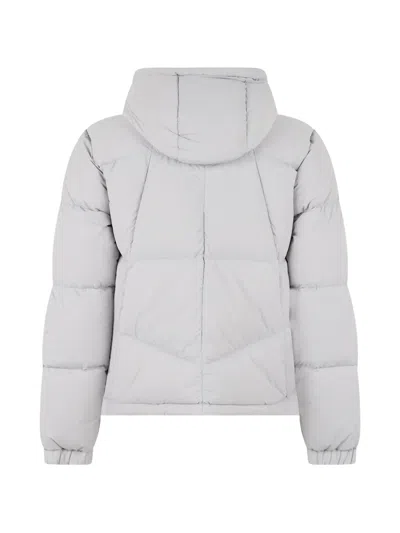 K-way Drawstring Hooded Down Jacket In Multi