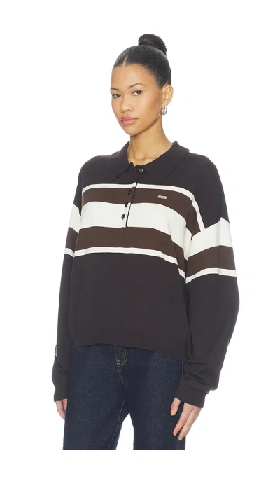 Gestuz Alexu Polo Pullover Sweater In Multi