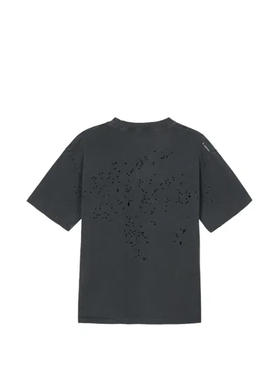 Satisfy Mothtech™ Logo-print T-shirt In Gray