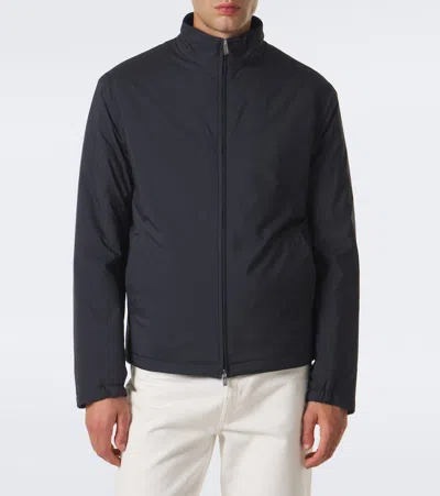 Fedeli Technical Jacket In Blue