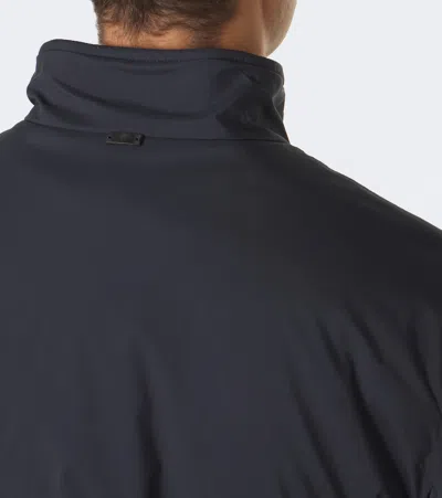 Fedeli Technical Jacket In Blue
