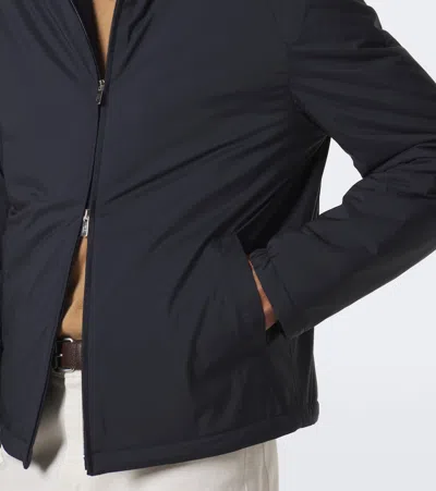 Fedeli Technical Jacket In Blue
