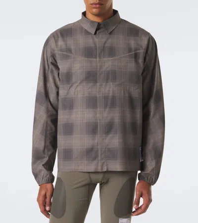 Satisfy Plaid Flannel Jacket In Multi