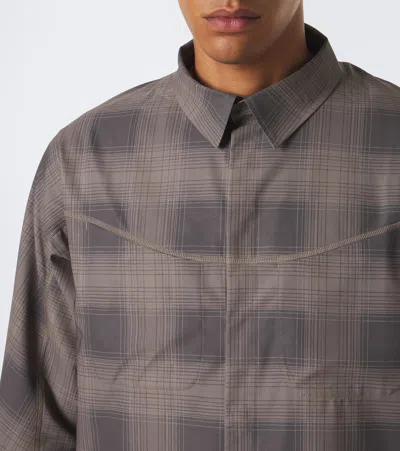 Satisfy Plaid Flannel Jacket In Multi