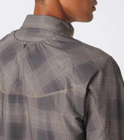 Satisfy Plaid Flannel Jacket In Multi