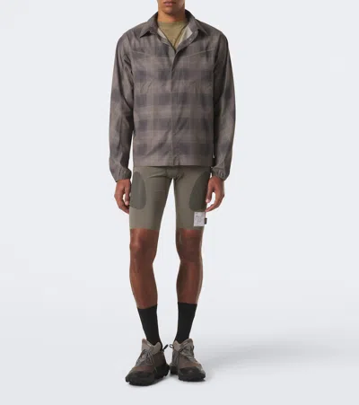 Satisfy Plaid Flannel Jacket In Multi