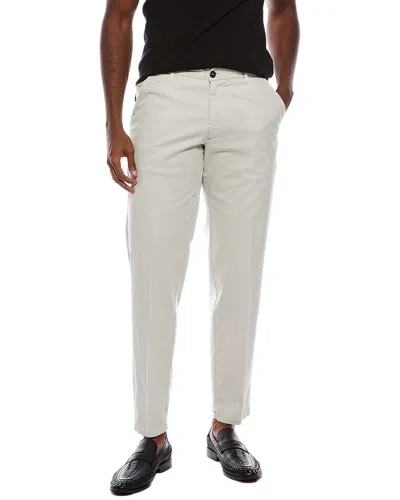 Isaia Solid Trouser In White