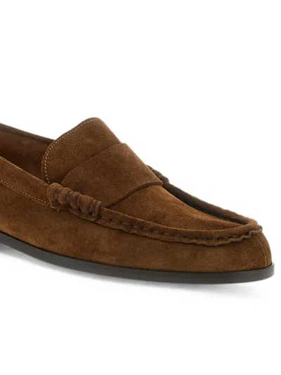 Common Projects Premium Leather Loafers In Brown
